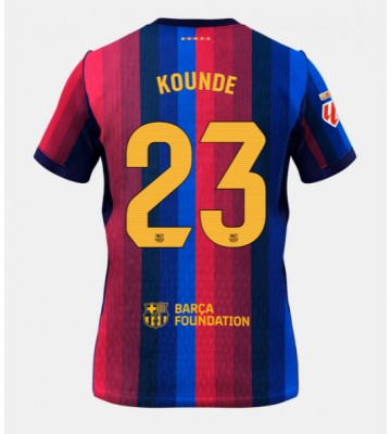 Barcelona Jules Kounde #23 Hjemmebanetrøje 2026-27 Kortærmet